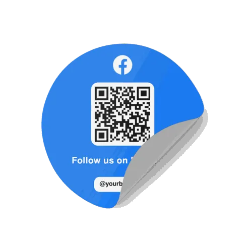 QR Follower Stickers example